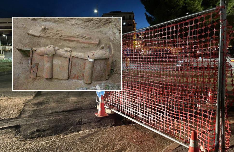 Cosenza tombe romane via popilia