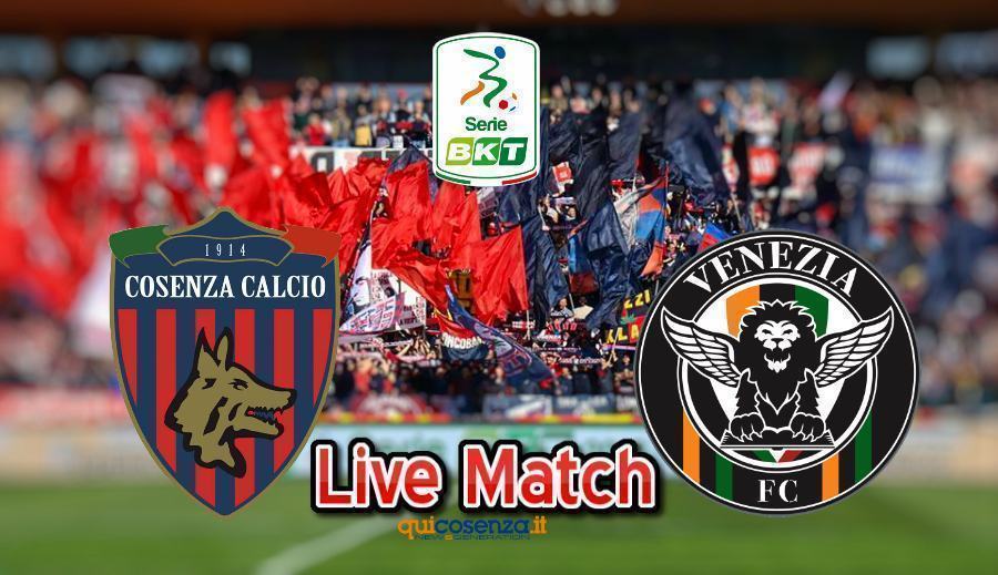 Cosenza venezia diretta live 1