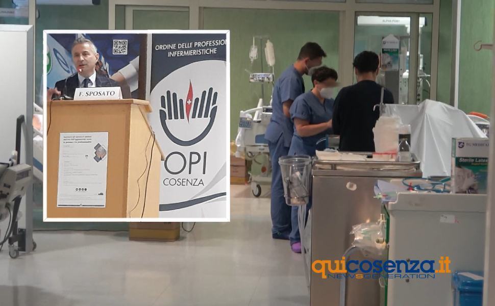 Opi Cosenza "infermieri in prima linea, fino a quanto prima che il sistema crolli?" 51 Covid rianimazione cosenza ospedale annunziata 01 2