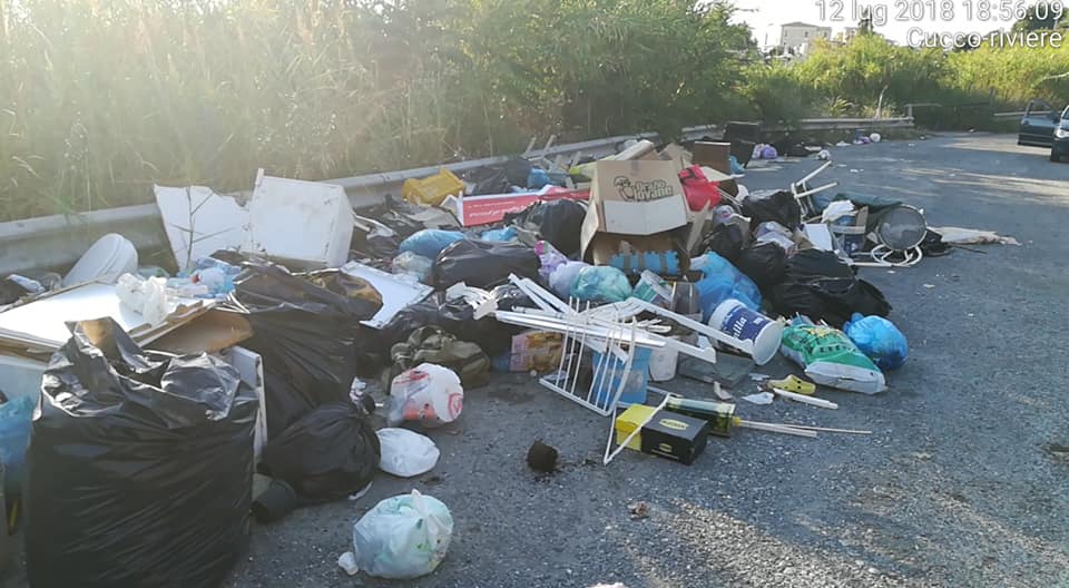 Tirreno cosentino, statale 18 usata per l'abbandono selvaggio di rifiuti 55 Diamante 6