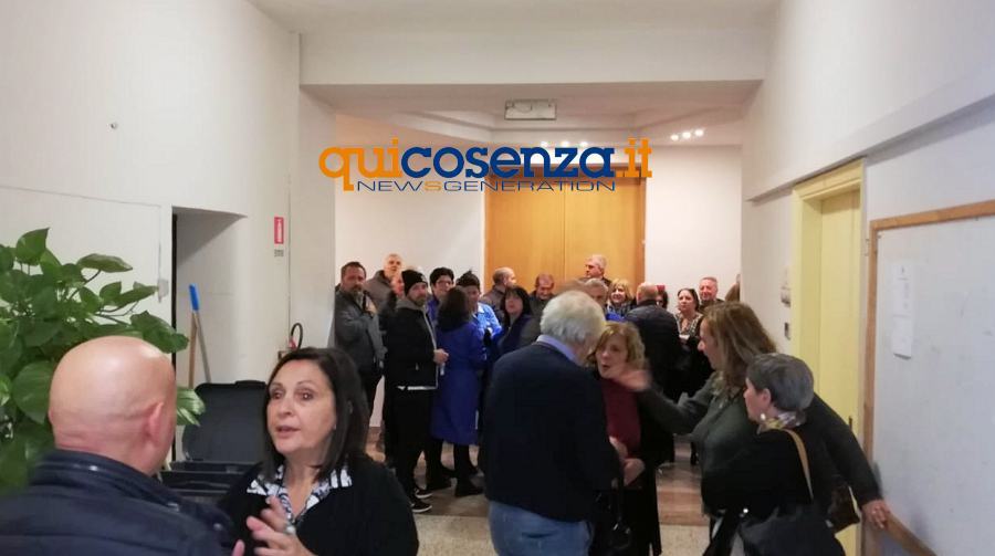 Dipendenti comune cosenza sciopero3