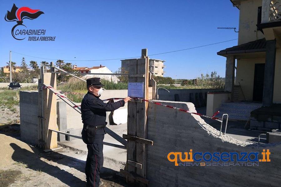 Abusivismo edilizio a Rossano e sbancamento senza autorizzazione a Scala Coeli 62 Discarica scala coeli 2