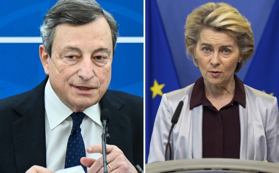 Draghi e Von Der Leyene