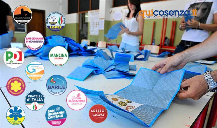 Elezioni comunali LISTE SAN GIOVANNI