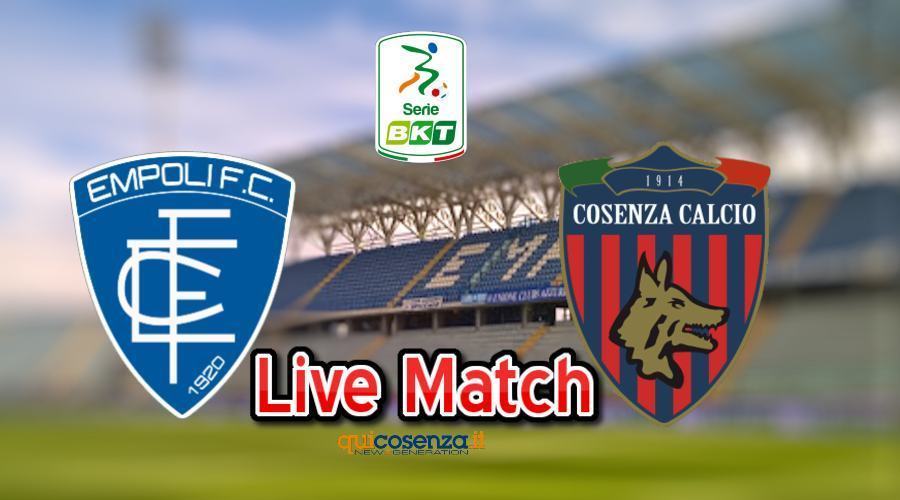 Empoli Cosenza live match
