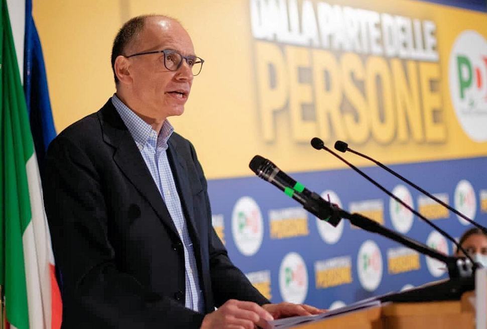 Letta lancia Amalia Bruni "il centrodestra? si sta liquefacendo. Vinciamo noi" 51 Enrico Letta 3