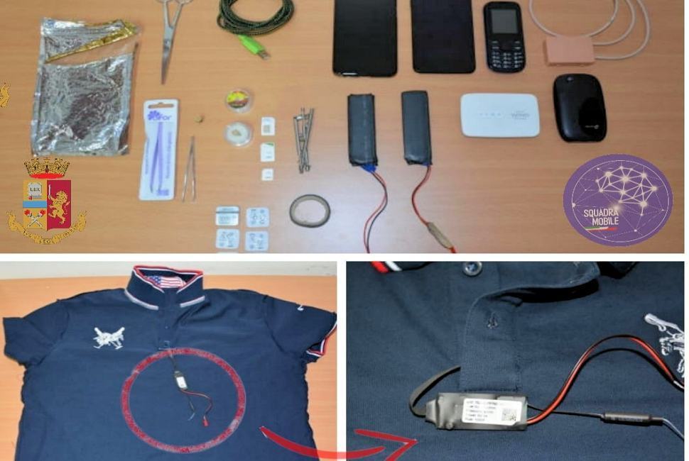 Un "arsenale" elettronico nelle t-shirt per superare l'esame della patente. Sette indagati 51 Esame patente truffa