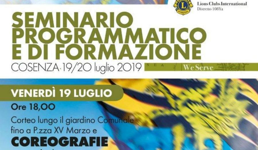 Evento di apertura dei Lions di Cosenza