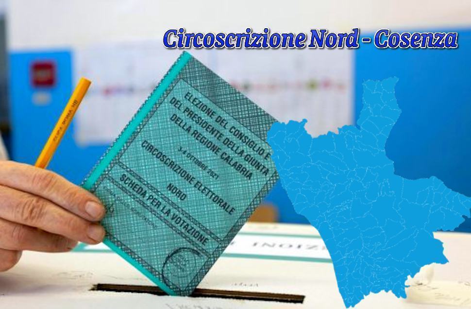 Regionali, circoscrizione Nord Cosenza. I voti alle liste e le preferenze dei candidati 51 Evoti liste e candidati circoscrizione Nord