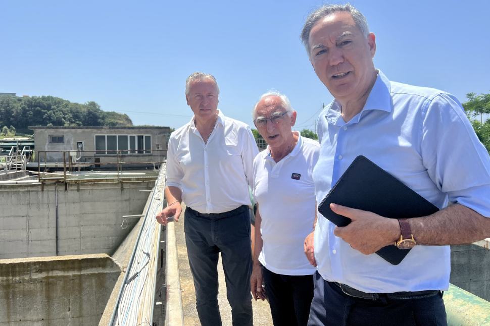 FOTO Sindaco Cascini dg Dipartimento Ambiente Regione Calabria Ing