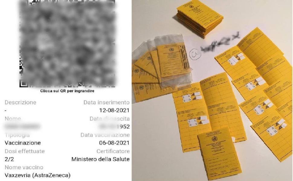 Fake Green Passes 1 1