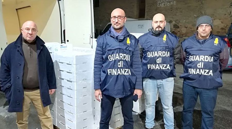 Finanza sequestro novellama