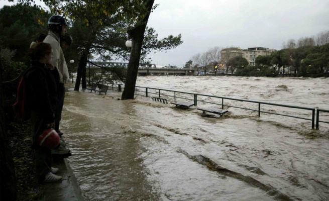Fiume straripato