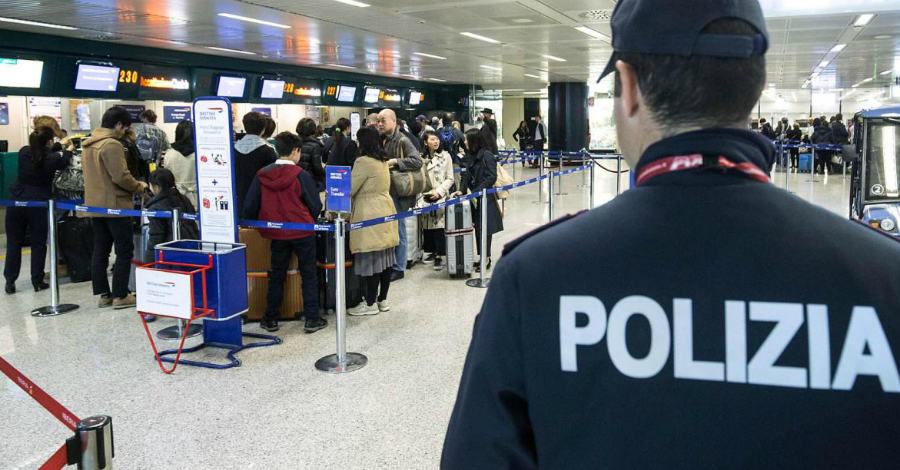 Fiumicino polizia