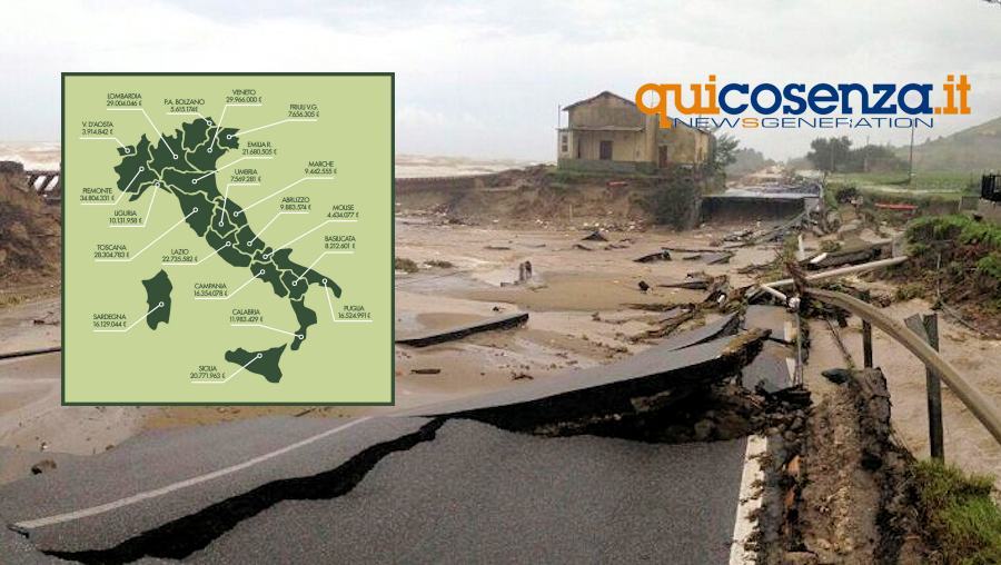 Dissesto idrogeologico, interrogazione di Ferro e Foti: "Che fine hanno fatto i fondi?" 51 Fondi Stralcio dissesto 1