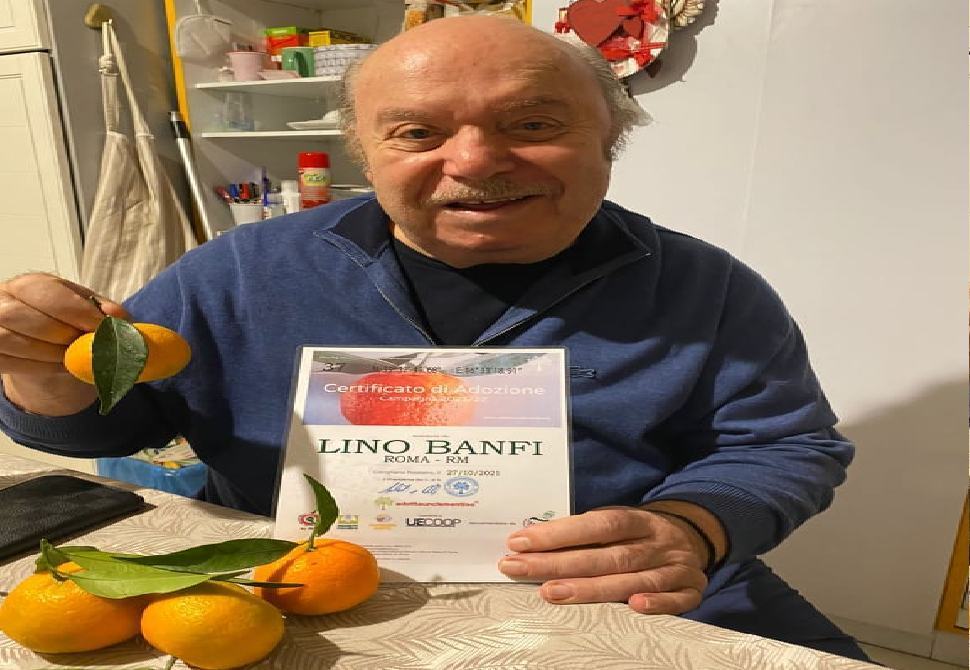 Lino Banfi "adoro le clementine di Corigliano Rossano" 51 Foto Banfi 1