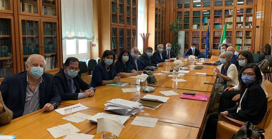 Emergenza sanità in Calabria: Cgil, Cisl e Uil incontrano il Ministro Speranza 51 Foto incontro Cgil Cisl Uil con Ministro Speranza