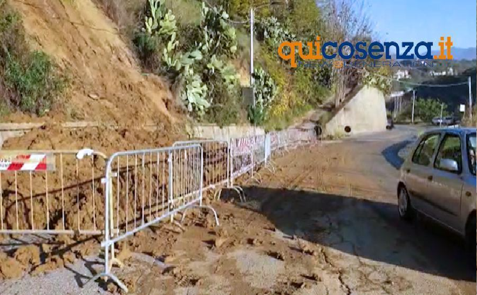 Pericolo frane a Cosenza. Pubblicata la gara per l'affidamento degli interventi 51 Frana Cosenza1 1