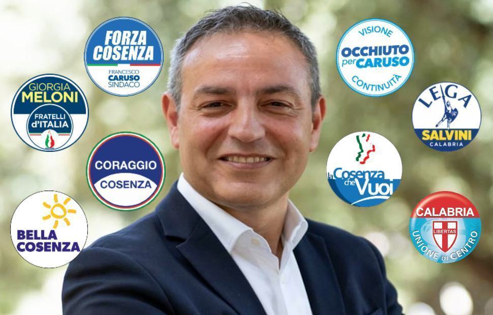 Cosenza, tutte le preferenze dei candidati consiglieri a sostegno di Francesco Caruso 51 Francesco Caruso candidato con liste 1