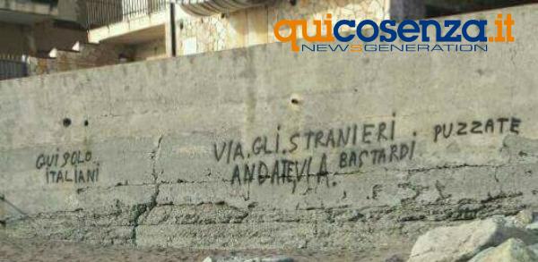 Frasi razziste Fuscaldo