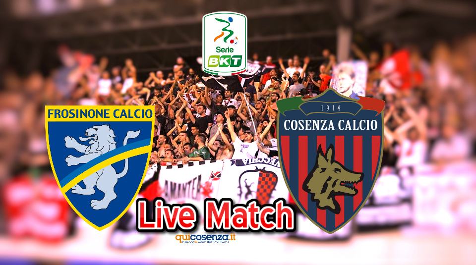 Frosinone Cosenza Diretta Live