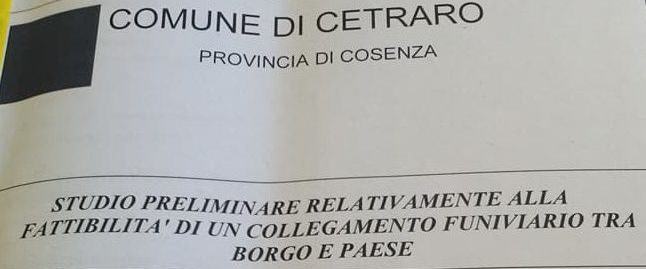 Cetraro, si pensa a una funivia tra borgo e paese 51 Funivia a Cetraro