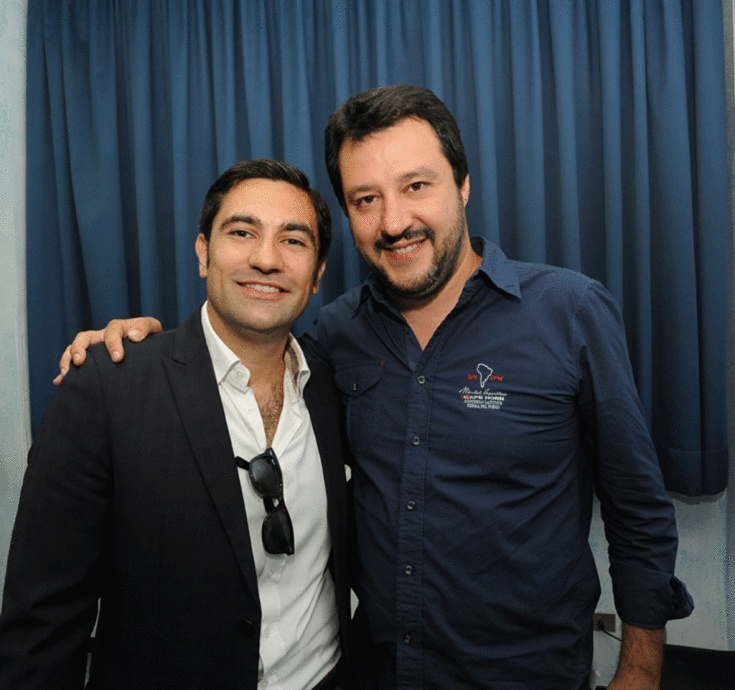 Leghisti calabresi pronti a raccogliere voti con il partito 'Noi con Salvini' puntano su Cosenza 191 Furgiule Salvini 5