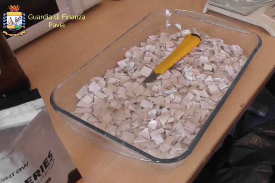 GF PAVIA operazione cocaina