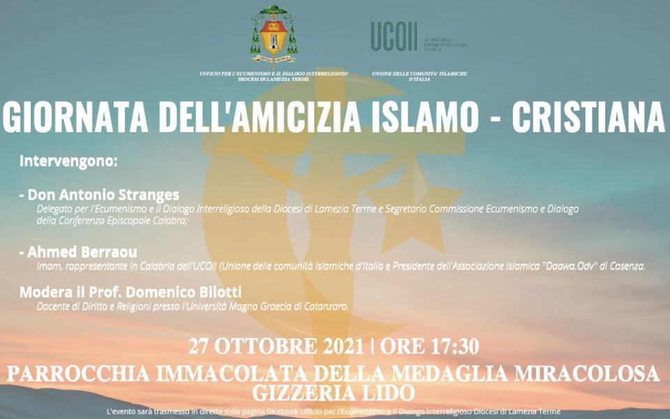 Giornata amicizia islamo cristiana gizzeria 10 2021 c1e5d