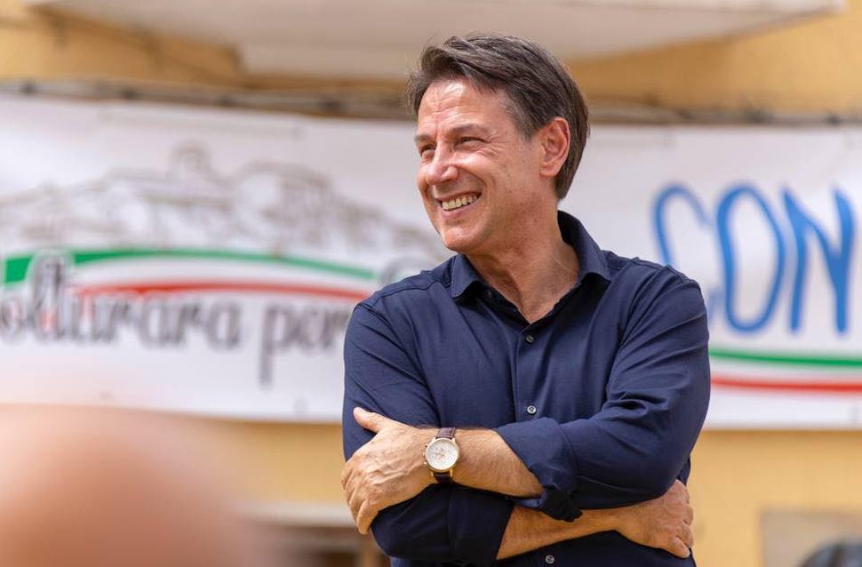 La rivincita di Giuseppe Conte. Movimento 5 Stelle primo partito al Sud e in Calabria 77 Giuseppe Conte 1 2