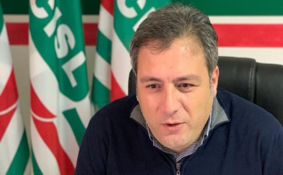 Giuseppe Lavia segretario Cisl Cosenza 1 1