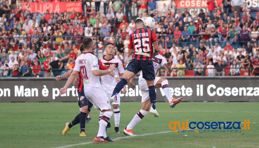 Goal tutino Cosenza Livorno