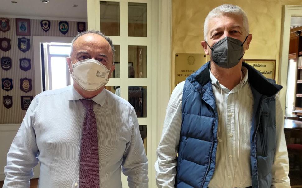 Delegazione Governo olandese da Morra: "esportare esperienza italiana contro le mafie" 71 Gratteri Morra