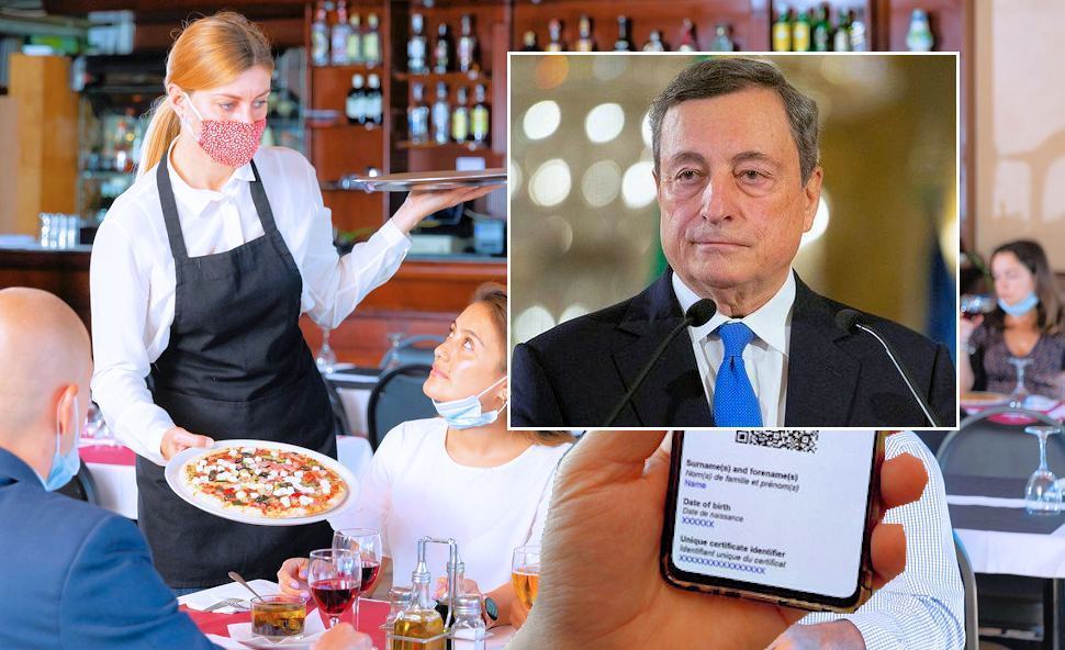 Green Pass Ristorante Draghi 1