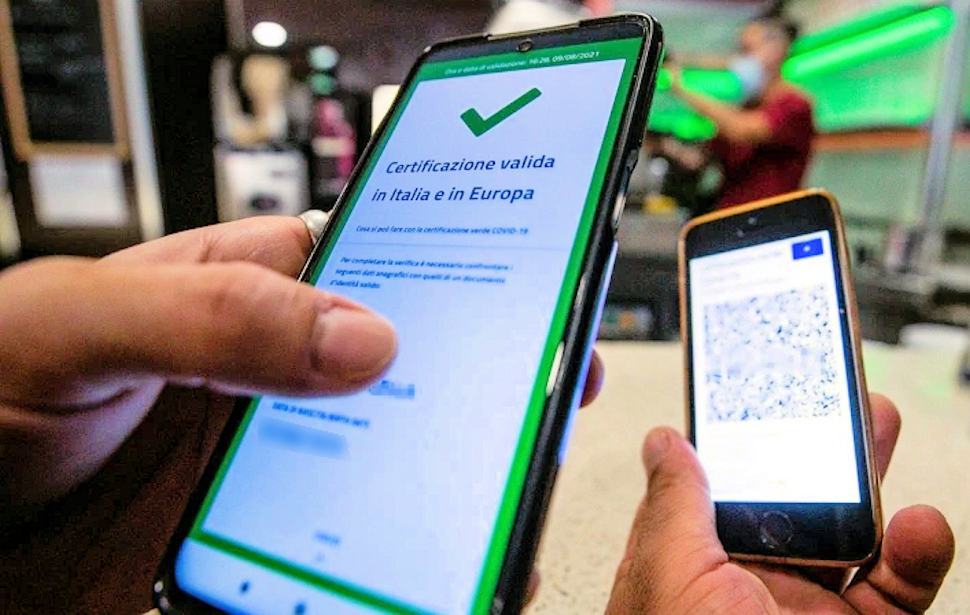 Dpcm, ecco tutte le attività dove si potrà entrare senza green pass dal 1° febbraio 56 Green pass 2 1
