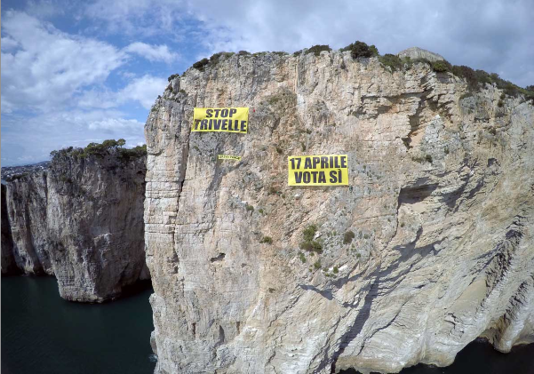 Greenpeace gaeta trivelle referendum