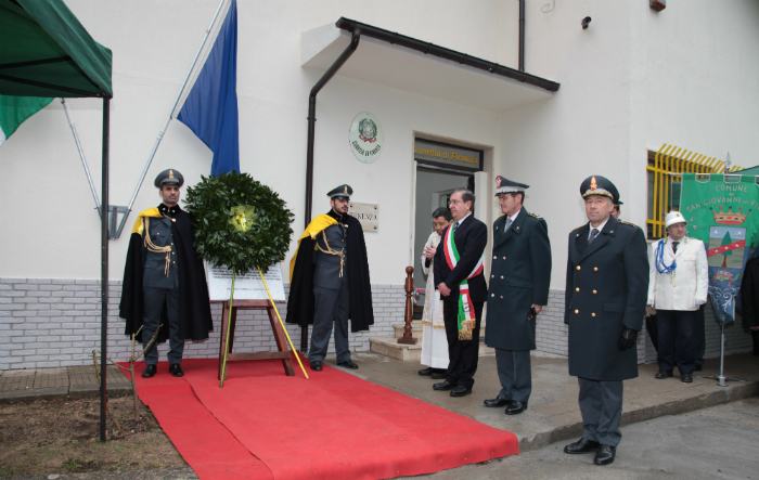Inaugurata la nuova sede della Guardia di Finanza: intitolata alla memoria del Sottobrigadiere Gervasi 56 Guardia Finanza1