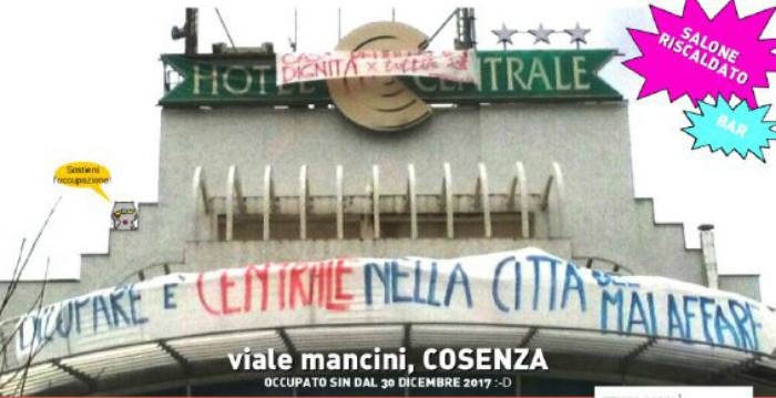 Hotel centrale occupato