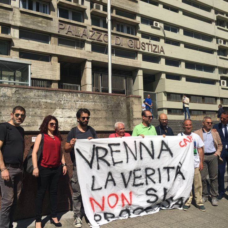 Caso Vrenna - QuiCosenza, presidio di solidarietà: 'La verità non si processa' 55 vrenna improta