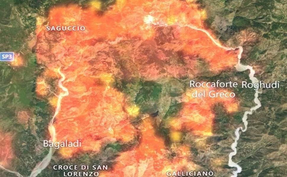 Incendi, Lega denuncia in Procura: "catastrofe non può restare impunita" 51 Incendi aspromonte 3