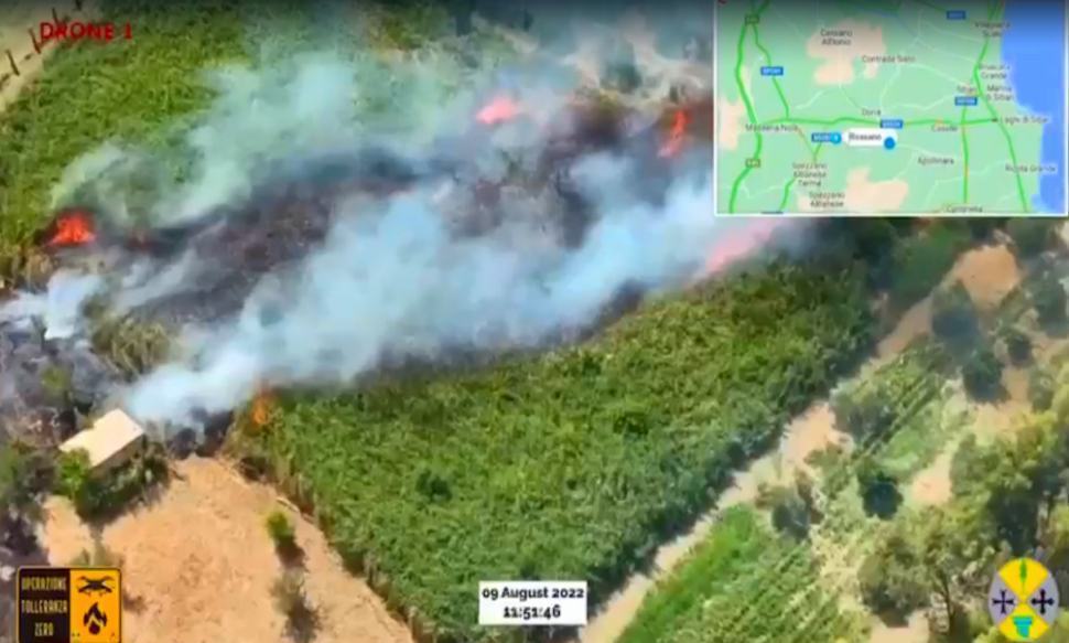 I super droni della Calabria. Così il progetto ha abbattuto del 40% gli incendi 51 Incendi droni2