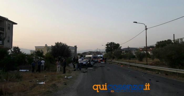 Terribile schianto a Luzzi tra una Mercedes ed una Citroen, muoiono marito e moglie 55 Incidente Luzzi2