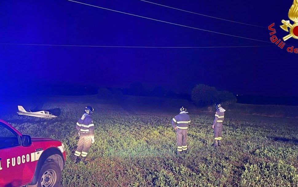 Ultraleggero trancia i cavi dell'alta tensione. Attimi di paura, ma occupanti illesi 51 Incidente aereo1