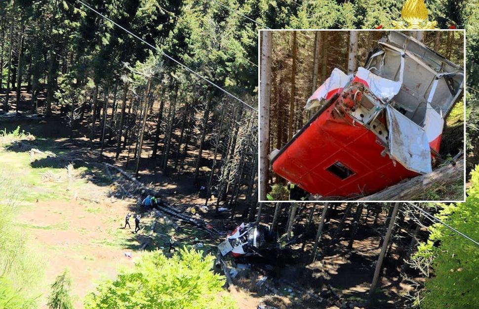 Incidente funivia con aggiunta