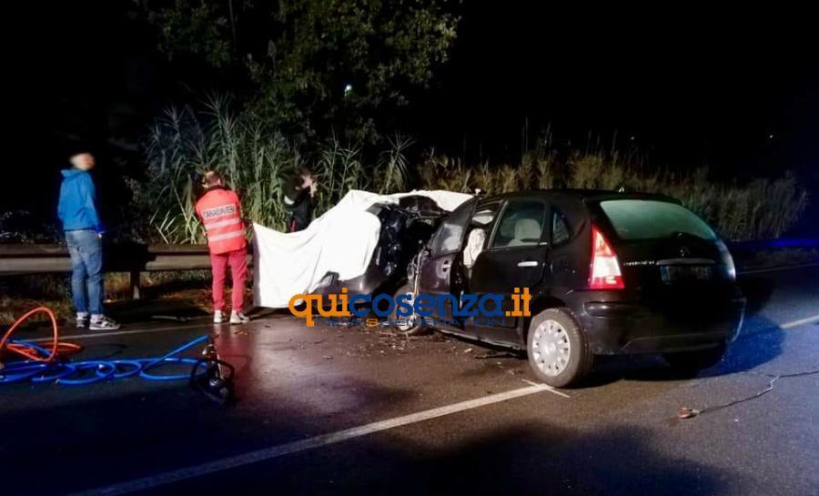 Incidente mortale Rende 01