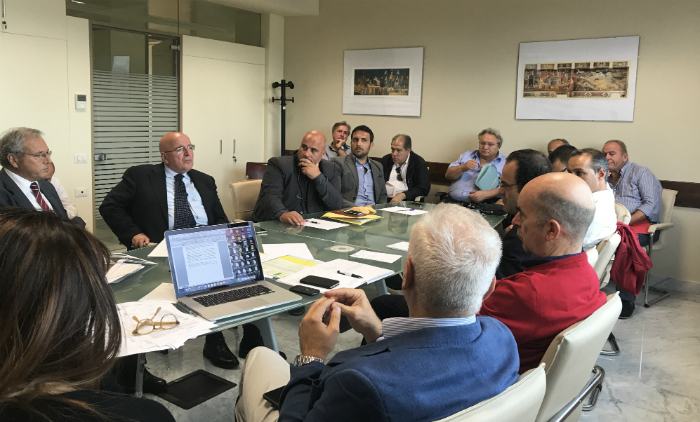 Opere in cantiere: incontro con i sindacati delle costruzioni 51 Incontro Oliverio