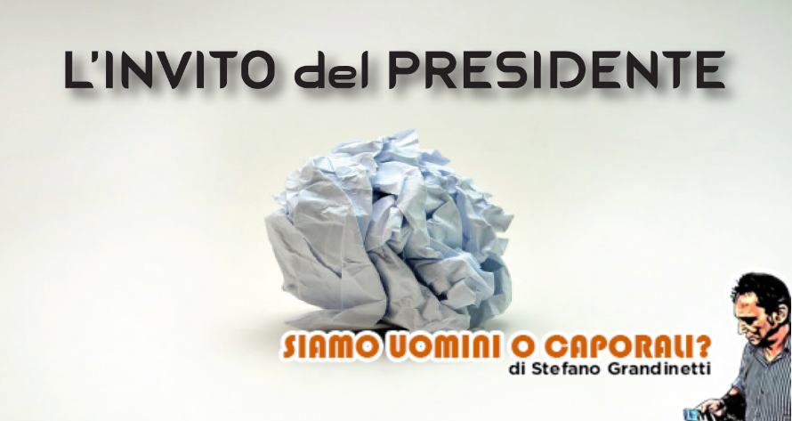 Invito presidente grandinetti