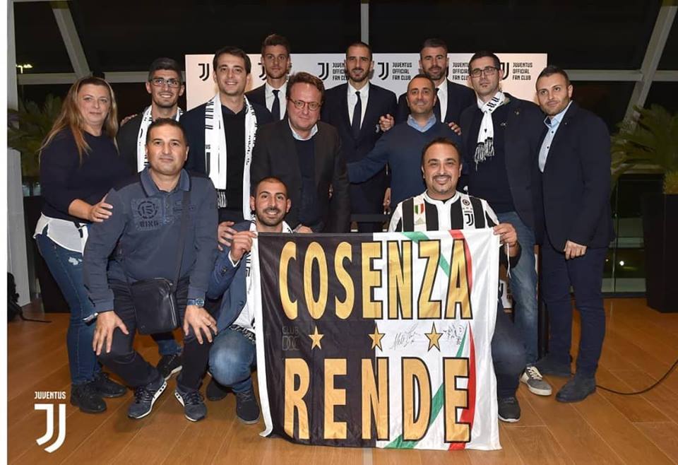 Il Club Juventus Doc di Cosenza e Rende al terzo tempo con la squadra del cuore 80 Juventus ok 1