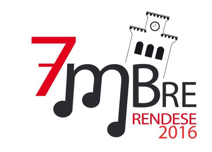 Nuova edizione del Settembre Rendese con tre illustri artisti 51 LOGO SETTEMBRE RENDESE 2016