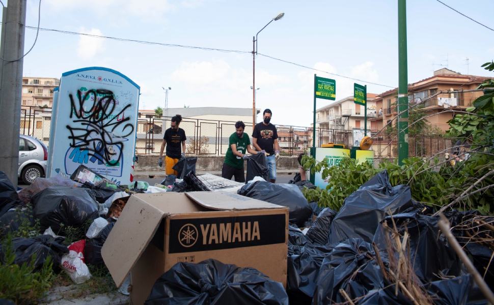 La Guarimba pulizia parcheggio